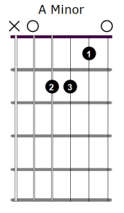 A minor chord diagram